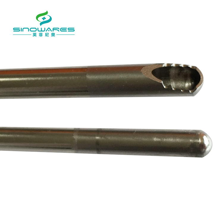 Shenzhen OEM rhinology cutter capillary tube with serrated 