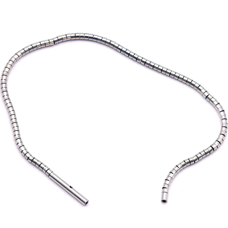 SINOWARES Customized flexible bending section hypo tube Urology Snake Bone Tube