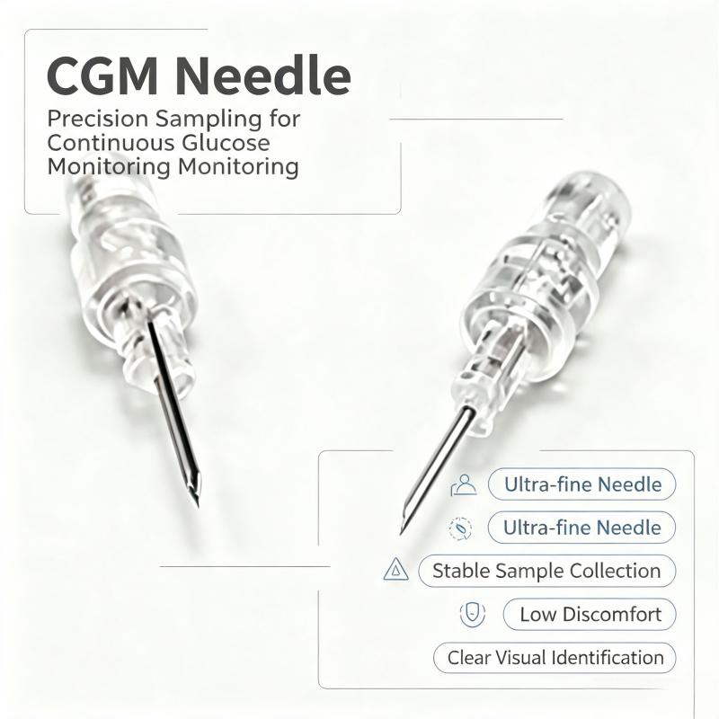 Disposable CGM Insertion Needle Continuous Glucose Monitoring Sensor Needle